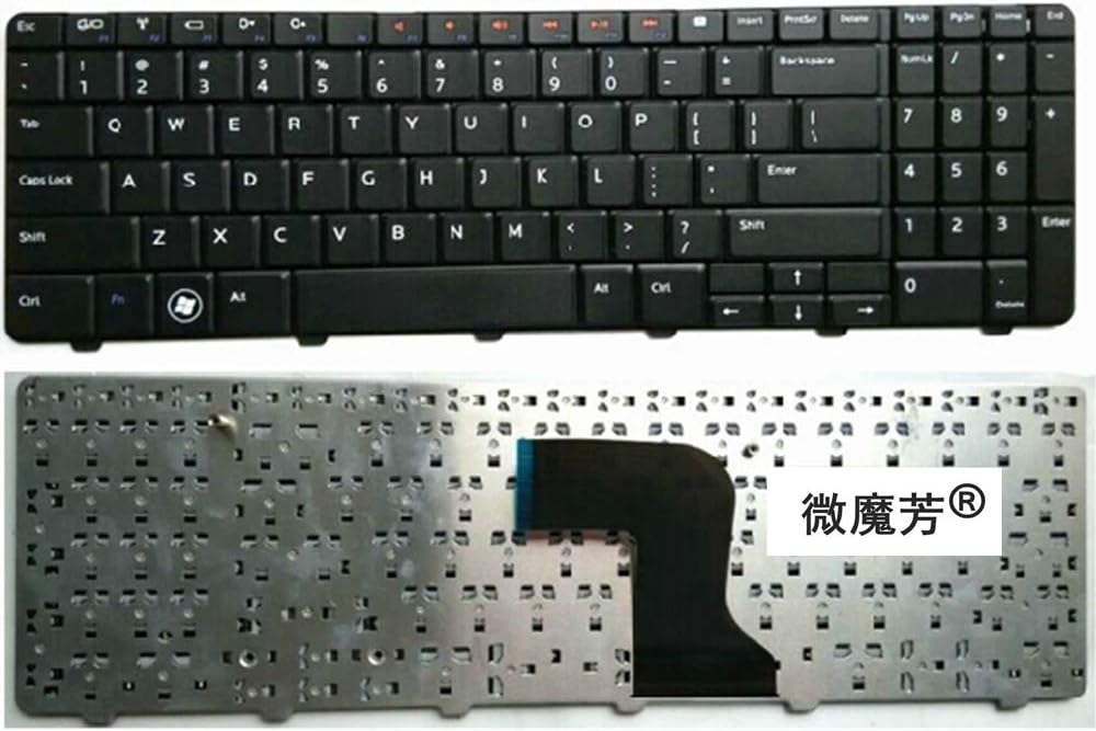 YUANFAN Replace US Laptop Keyboard for DELL N5010 15R N5010D M5010 M501R for Inspiron 15(INS15VD-1318 1308) 1316 Ins15RD