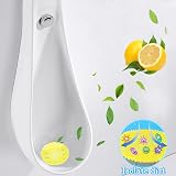 DALAETUS Urinal Mats Screen Deodorizer 15 Count Scented Splash Free 3 Scents view 5