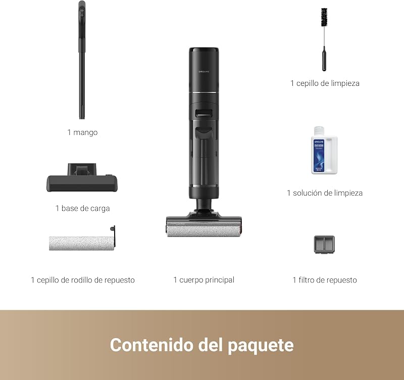 H12 Pro Ultra Aspirador en Seco y Húmedo, Succión 16.000 Pa