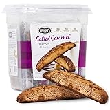 Nonni's Salted Caramel Biscotti Italian Cookies Tub