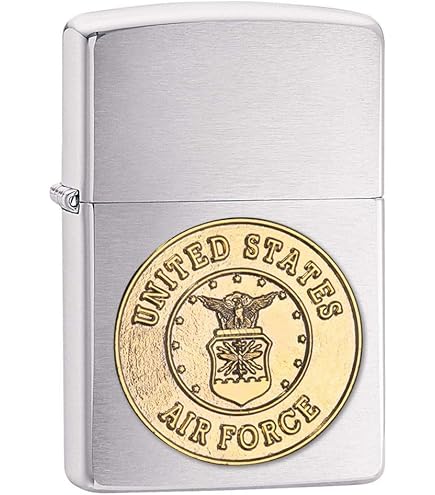 Amazon.com: Zippo Lighter, USAF U.S. Air Force Logo on Flag