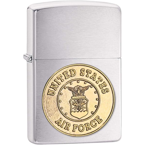 U.S. AIR FORCE  　ZIPPO　　4個セット Zippo U.S. Air Force™ Design Street Chrome Windproof Lighter
