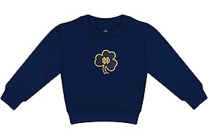 Creative Knitwear College Baby Sweat Shirt Long Sleeve - Embroidered Team Logo, for Boys & Girls (0 Months - 4T)