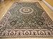 Stunning Green Silk Rug Persian Area Rugs Green Ivory Foyer Rugs Indoor Door Mats Green 2x3 Small Rugs for Bedrooms (2'x4' Kitchen/door Mat)