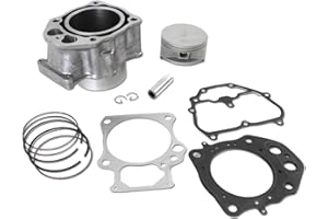 PANGOLIN Cylinder Piston Gasket Top End Rebuild Kit for Honda Foreman TRX500 2012-2019, for Rubicon 500 2015-2021 Pioneer 500, Replace OE 12100-HR0-F00