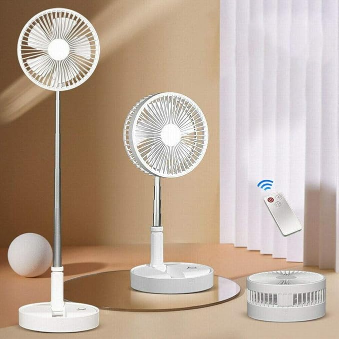 Wireless Portable Foldable USB Rechargeable Fan Telescopic