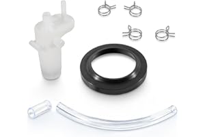 Bzcovac 34122 Vacuum Breaker for Thetford Aqua Magic Style II, Style Lite, Style Plus, and Residence RV Toilet Models