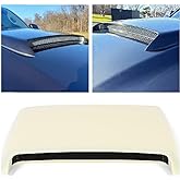 HECASA Unpainted Hood Scoop Kit Compatible with Dodge RAM 1500/2500/3500 | Universal 25.2"&times;25.2"; Compatible with Dodge RAM 1500/2500/3500 SRT Style Chevy Trailblazer Ford Mustang Silverado Charger