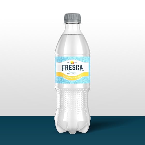 FRESCA GRAPEFRUIT CITRUS SPARKLING SODA WATER BOTTLES, 16.9 FL OZ, 6PK