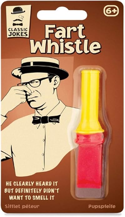 Tobar 10351 Classic Jokes Fart Whistle – 11 cm Pocket Joke Toy