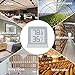 Homidy Digital Hygrometer Indoor Thermometer, 360°HD E-Ink Display Humidity Gauge Room Humidity Monitor Industrial Grade High Accuracy Temperature Humidity Meter