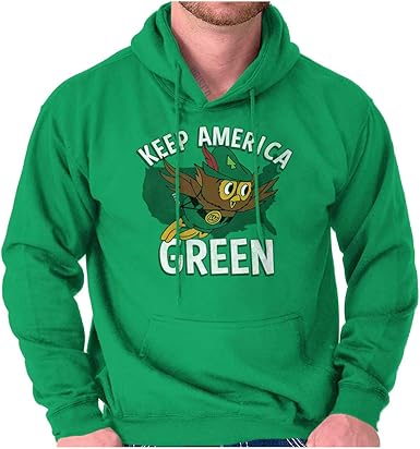 vintage green hoodie