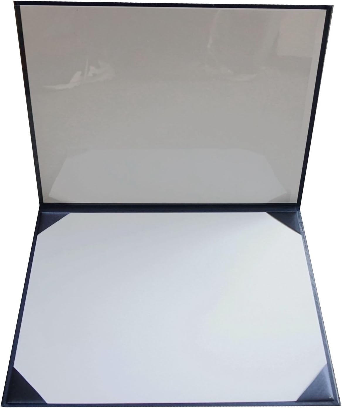Certificate Cover Imprinted"Diploma of Graduation" Smooth Diploma Cover 8.5" x 11" Grad Days(Navy) : Office Products