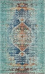 Unique Loom Solid Shag Collection Area Rug
