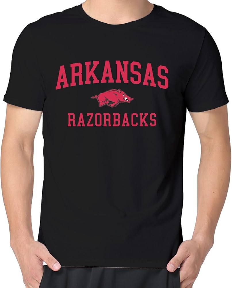 University Of Arkansas Razorbacks Men's Round Neck Tshirts