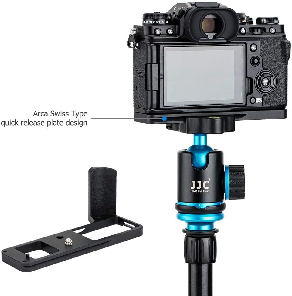 JJC Metal Hand Grip Quick Release Plate L Bracket Holder for Fujifilm X-T4 Fuji XT4 - Image 4