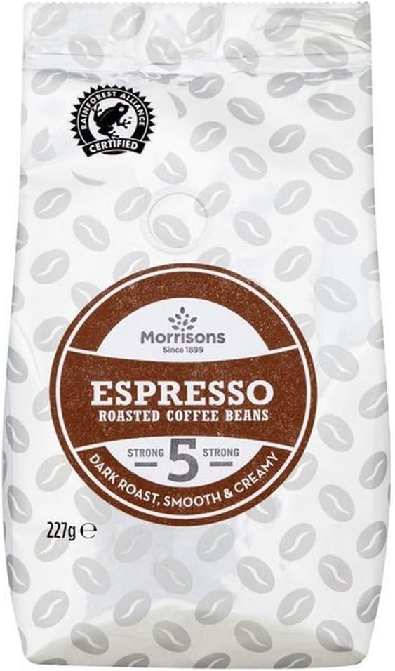 Morrisons Espresso Coffee Beans 227 g Amazon.co.uk Prime Pantry