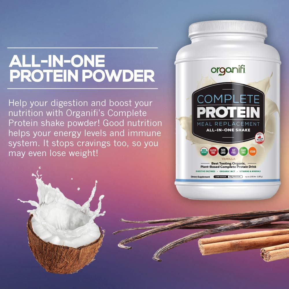  Organifi Complete Protein Vegan Protein