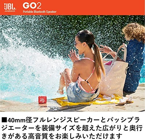 JBL Enceinte sans Fil Portable Bluetooth GO 2 Noire Wireless Bluetooth JBLGO2BLK