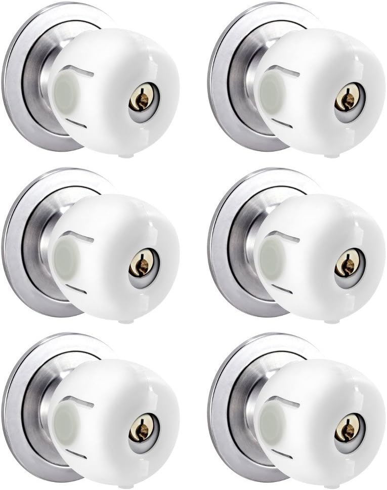 Door Knob Covers (6pc) & Corner Protectors (4pc) Mega Bundle by Max Strength Pro, Safety Locks & Guards Best for Childproofing Your Doors & Tables, Easy to Install, Get Protected Today!