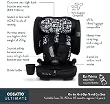 Cosatto On The Go Foldable Travel Car Seat & Booster 15m-12y ISOFIX view 3