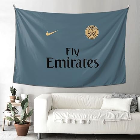 Amazon Co Jp 人気 パリ サンジェルマンfc 1 北欧ins風背景布 タペストリー 壁掛け おしゃれ飾り 売れ行きがよい 壁紙 改造する タペストリー インテリア リビング かっこいい ベッドルーム 枕元 おしゃれ飾り ホーム キッチン