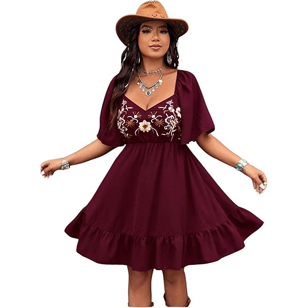 Amazon.com: Women Embroidery Silk Midi Dress Light Loose Dress Black : Clothing, Shoes & Jewelry Amazon.com: Women Embroidery Silk Midi Dress Light Loose Dress Black : Clothing, Shoes & Jewelry