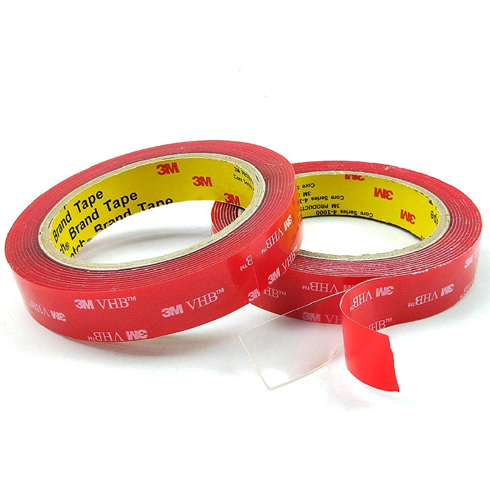 Double Sided Tape, SANKA 3M Heavy Duty Mounting Tape Clear, VHB Waterproof Foam Tape,Special for Automobiles,for Autos, House & Office Decorations (1/4 in x 15.6ft): Industrial & Scientific