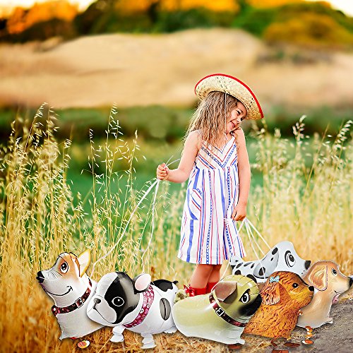 image for Walking Animal Balloons 12 Pieces Pet Dog Balloons Balloon Toys Air Wa