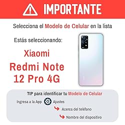 Case Compatible with Xiaomi Redmi Note 12 Pro 4G