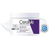 CeraVe Night Cream for Face, Skin Renewing Moisturizer for Men & Women With Hyaluronic Acid, Niacinamide, Bio Peptides & Cera