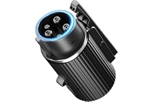 bokman for Tesla to J1772 Charging Adapter (60A, 240V Max) Portable and Fast Charging with Anti-Drop Lock Compatible with Tesla Destination/Mobile Charger/Wall Connector IP65 Waterproof