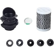 Viseur Peep Sight 37/45° Pour Arc à Poulies – Boîtier Alu, Lentille Clarifiante Et 5 Noyaux D’ouverture