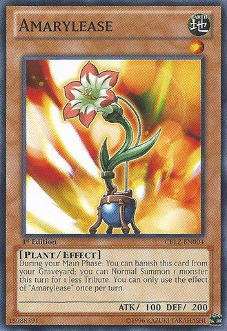 Yu-Gi-Oh! - Amarylease (CBLZ-EN004) - Cosmo Blazer - Unlimited Edition - Common