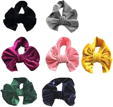 baby velvet headband