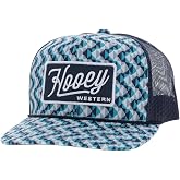 HOOEY Lakota Hat - Adjustable Snapback Cap with Patterned Front Panel, 5-Panel Casual Baseball Hat for Men &amp; Women