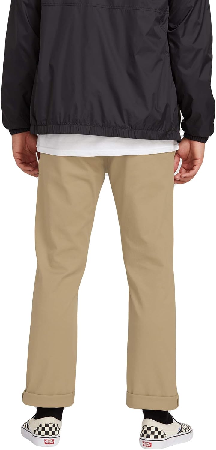 Volcom Men's Frickin Modern Fit Stretch Chino Pant: Clothing