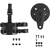 Drop Leg Platform 360 °Rotation Holster Platform Adapter Receiver Mounts with Adjustable Thigh Straps for Holsters and Magazine Pouches