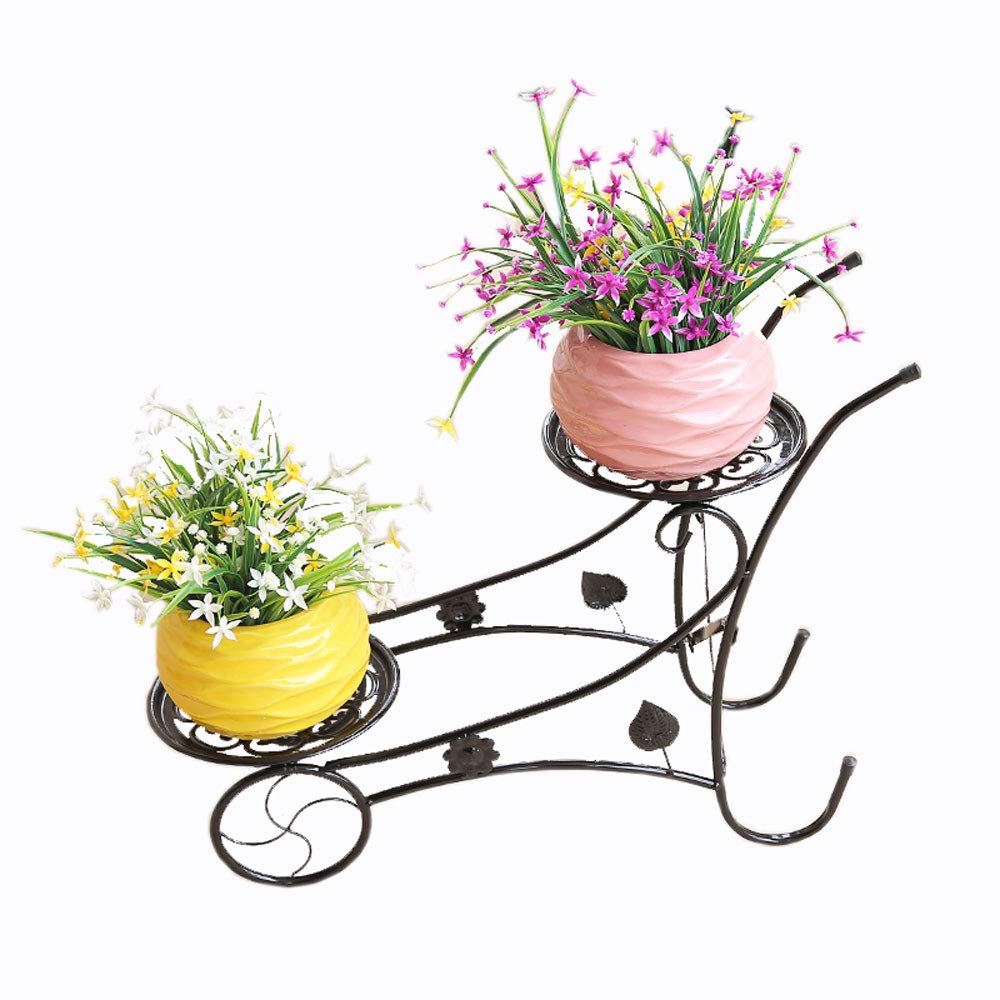 JI BIN SHOP® Soporte De Flores, Soporte De Flores De Hierro ...