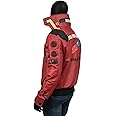 David Martinez Cyborg 2077 Red Akira Kaneda Costume Illuminate Emergency Edgerunners Cosplay Cyber Gaming Faux Leather Jacket