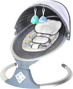 Amazon Feemomメロディー内蔵 電動スイング 電動バウンサー キッズチェア 乗用玩具 蚊帳 枕付き 出産祝い 乗り物 おもちゃ バウンサー ベビー マタニティ 通販