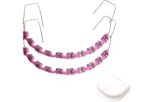 Baychon Fake Braces Learning Kit, Dental Teaching & Display Model for Students(Pink)