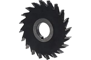 Disc Milling Cutter, Good Hardness HSS Involute Gear Cutters 32mm Inner Bore High Temperature Quenching 20 Teeth Disk Shaped 