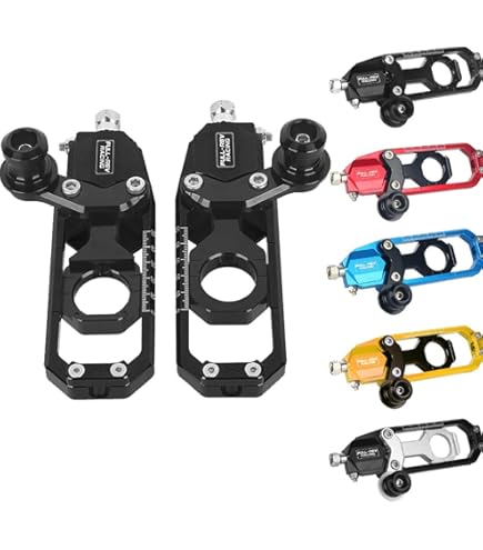 メンテナンス Raise Lightech Chain Adjusters Kawasaki ZX6R 2009-2025