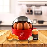 Neo 3 in 1 Electric Egg Cooker Poacher Omelette Maker Red view 2