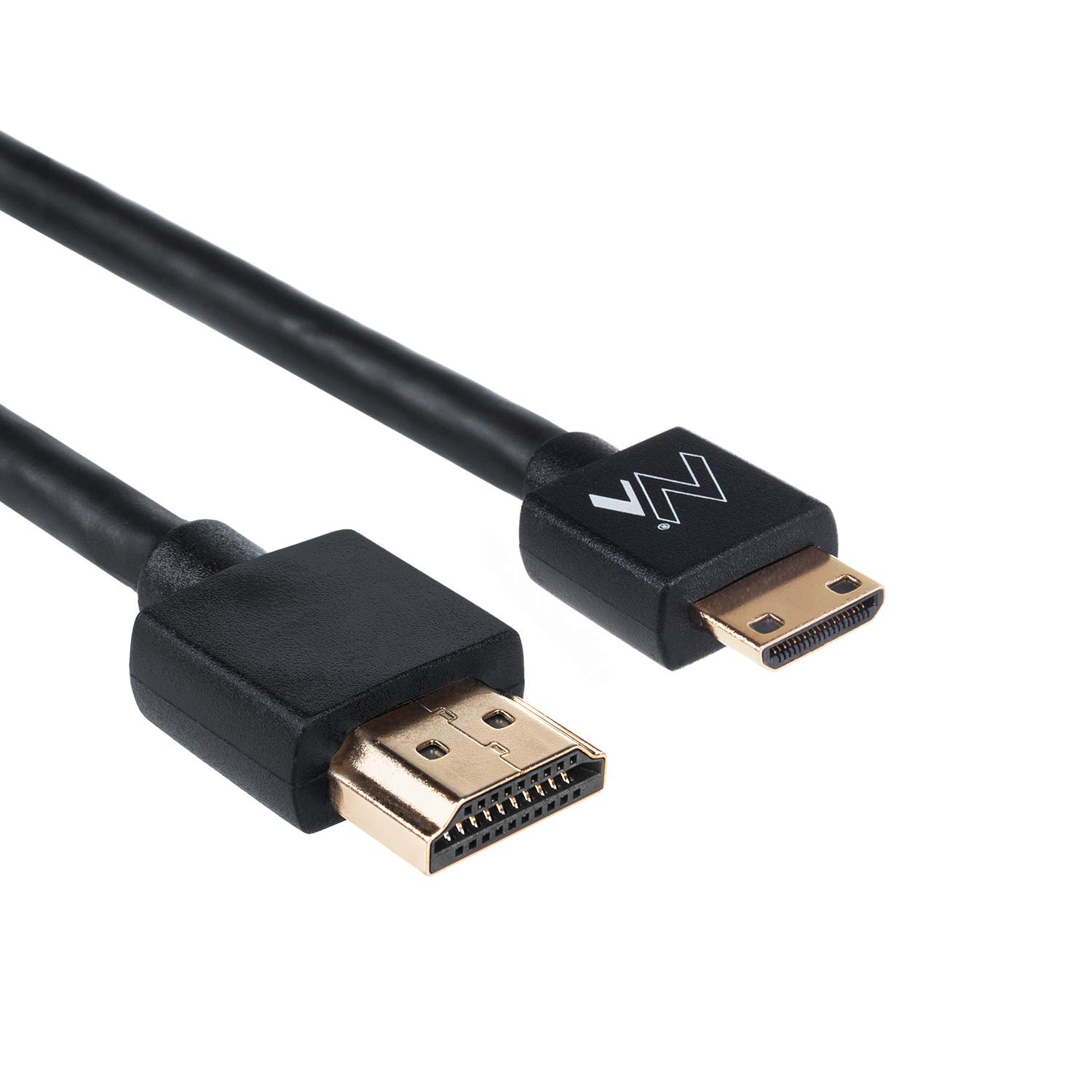 Kabel HDMI - miniHDMI v 1.4 Audio Video Ehertnet vergoldet SLIM Kabel 3D Full HD