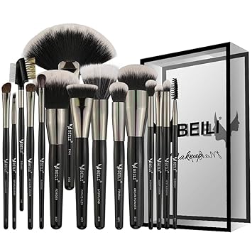 Amazon Com Qivange Makeup Brush Set Synthetic Soft Kabuki Flat Top