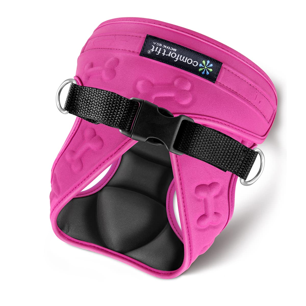 Metric USA Comfort Fit Step in Dog Vest Harness Easy to Put on Take Off Adjustable Soft Padded Puppy Harness Vest for Small and Medium Dogs (X - Small, Pink) — image 1