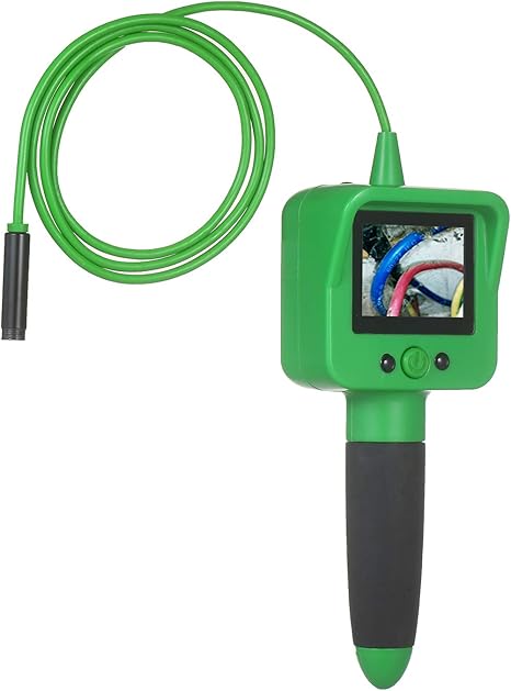 Amazon Co Jp Kkmoon 内視鏡 ファイバースコープ 2 4インチlcd 内視鏡 産業用 スコープ カメラ 防水レンズとカーエアコン修理用フレキシブルケーブル Diy 工具 ガーデン