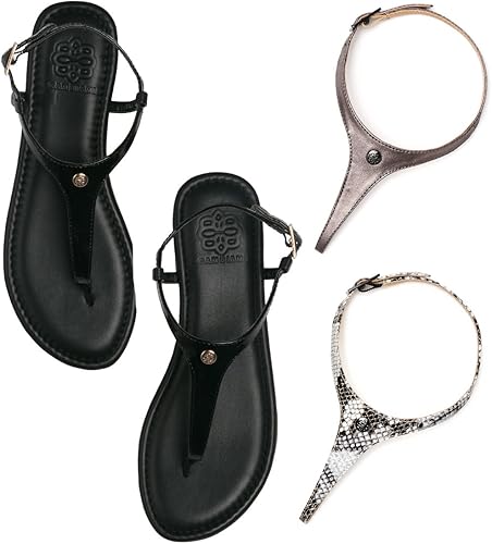 black leather slingback flats